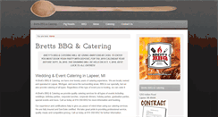 Desktop Screenshot of brettsbbqcatering.com